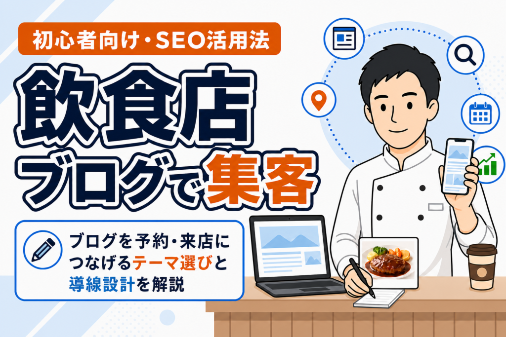 【初心者向け】飲食店ブログは集客に必要？活用法を解説