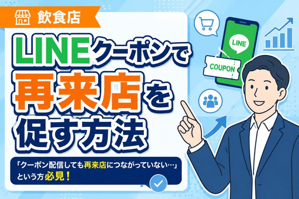 【プロ解説】飲食店のLINEクーポンで再来店を促す方法