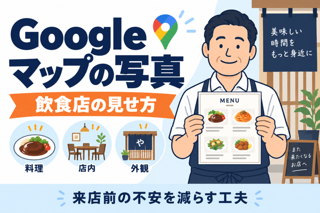 【プロ解説】飲食店のGoogleマップ写真で選ばれるコツ